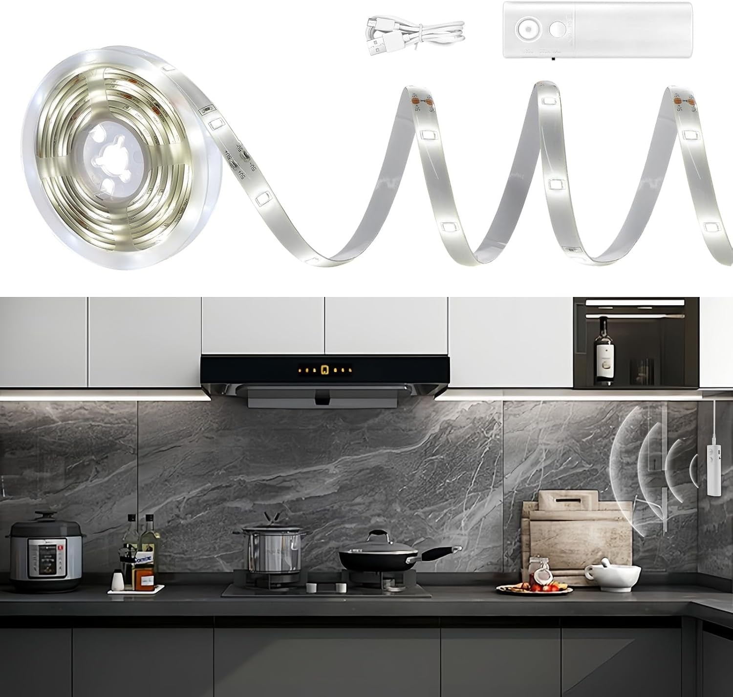 Rechargeable LED Strip Lights